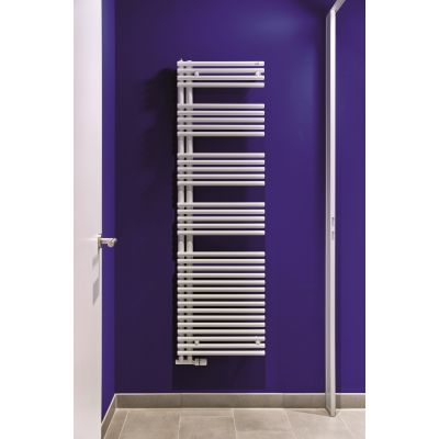 Grzejnik łazienkowy drabinkowy biały 116.1x59.6 cm LFAL12006005 Zehnder Forma Asym
