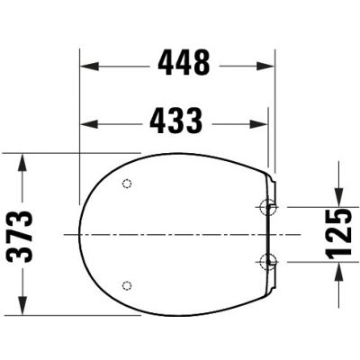 Deska sedesowa wolnoopadająca biała 0023290000 Duravit Univavo