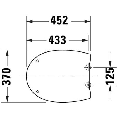 Deska sedesowa wolnoopadająca biała 0023190000 Duravit Univavo
