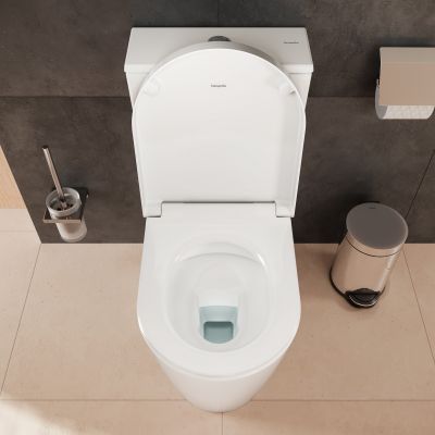 Miska kompakt WC biały 61163450 Hansgrohe EluPura S