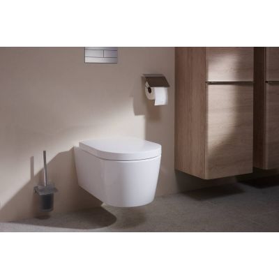 Miska WC wisząca bez kołnierza ze spłukiwaniem wirowym biały połysk 60343450 Hansgrohe EluPura S