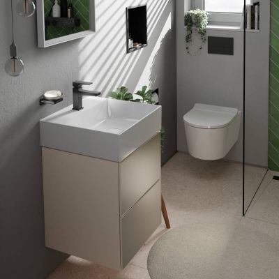 Miska WC wisząca bez kołnierza ze spłukiwaniem wirowym biały połysk 60343450 Hansgrohe EluPura S