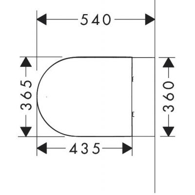 Miska WC z deską wolnoopadającą wisząca bez kołnierza biały połysk 60309450 Hansgrohe GladeLake S