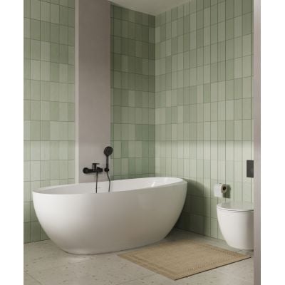 Zestaw miska + deska wolnoopadająca wisząca bez kołnierza biały HGR13000042 Hagser Beno