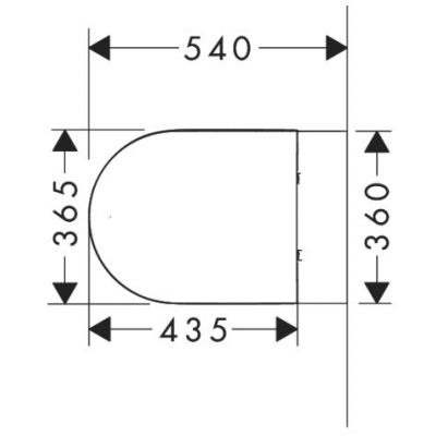 Miska WC z deską wolnoopadającą wisząca bez kołnierza biały połysk 60201450 Hansgrohe GladeLake S