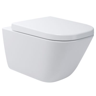 Miska WC wisząca bez kołnierza biały połysk 42539000 Oltens Hadsel