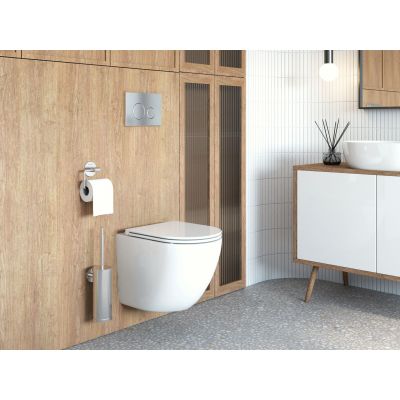 Przycisk spłukujący do wc chrom błyszczący 57102100 Oltens Lule