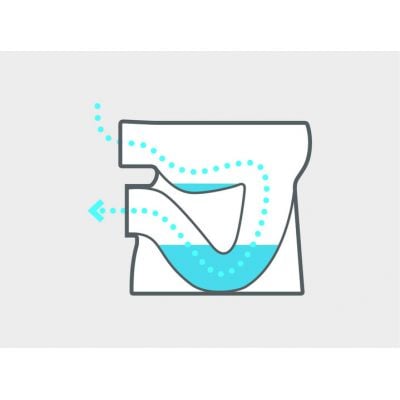 Miska WC stojąca dla dzieci biały A344PB7000 Roca Baby