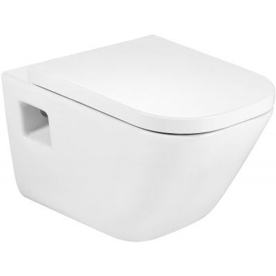 Miska WC wisząca bez kołnierza biały A34647F000 Roca Gap
