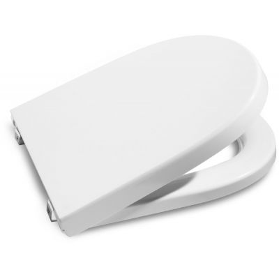 Deska sedesowa wolnoopadająca dla niepełnosprawnych biała A801232004 Roca Access Dostępna Łazienka