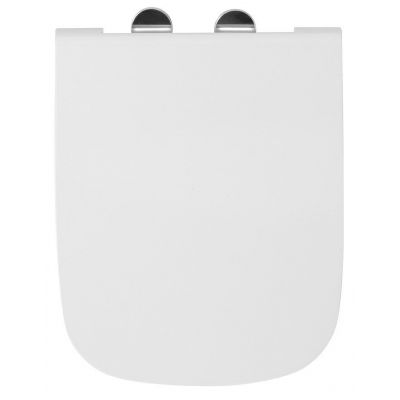 Deska sedesowa wolnoopadająca biała 100727 Sapho Bello