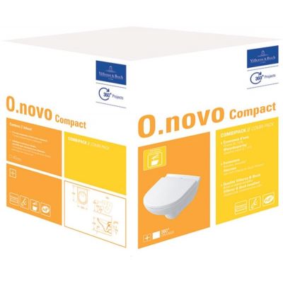 Combi-Pack zestaw z deską 5688H1R1 Villeroy & Boch O.Novo