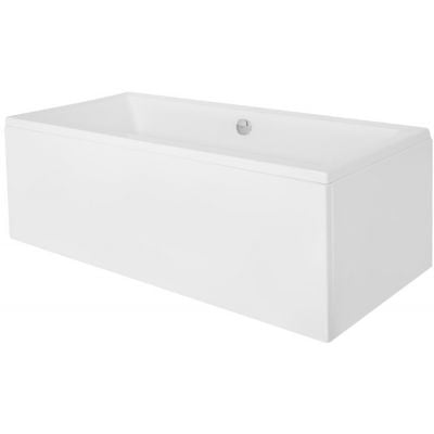 Wanna prostokątna 165x75 cm biała #WAQ165PK Besco Quadro