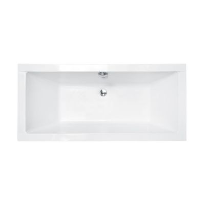 Wanna prostokątna 165x75 cm biała #WAQ165PK Besco Quadro