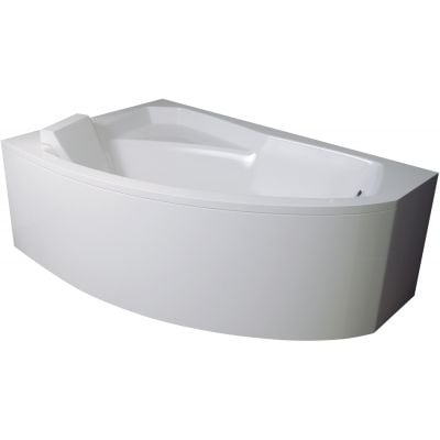 Wanna narożna 130x85 cm lewa biała #WAR130NL Besco Rima