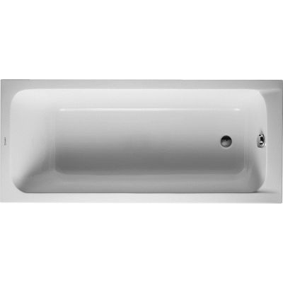 Wanna prostokątna 160x70 cm biały 700096000000000 Duravit D-Code