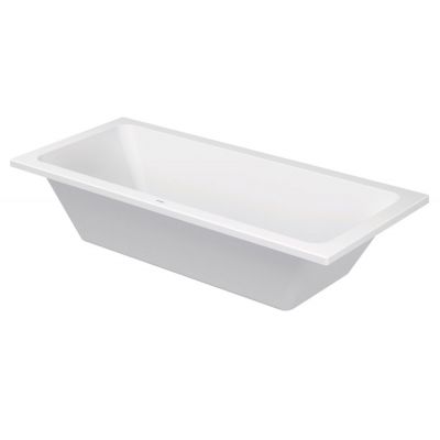 Wanna prostokątna 180x80 cm biały 700101000000000 Duravit D-Code
