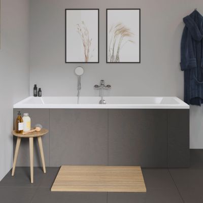 Wanna prostokątna 180x80 cm biały 700101000000000 Duravit D-Code