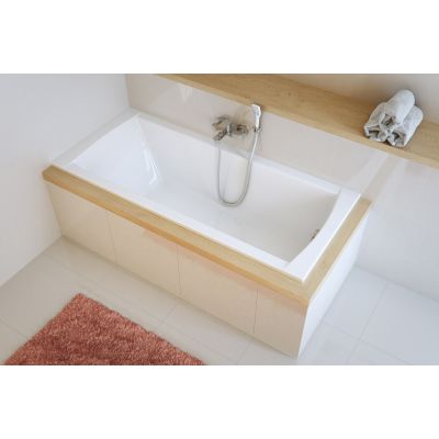 Wanna prostokątna 139.5x70 cm WAEXAQU14WH Excellent Aquaria