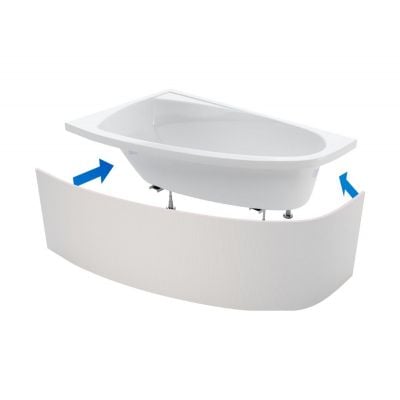 Obudowa do wanny OBEXN250WH Excellent Flex