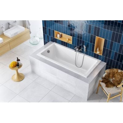 Wanna prostokątna 159x79 cm WAEXWAV16080WHS Excellent Wave