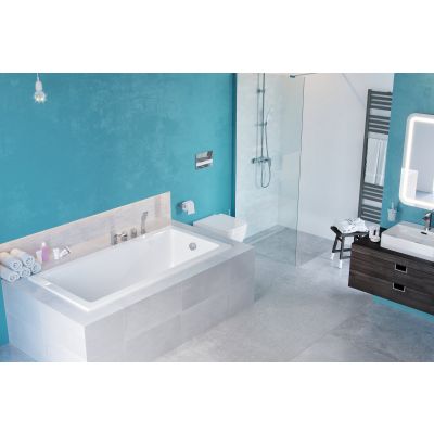 Wanna prostokątna 179.5x79.5 cm biały WAEXWAV18WHS Excellent Wave