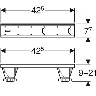 Nogi do wanny 554910001 Geberit