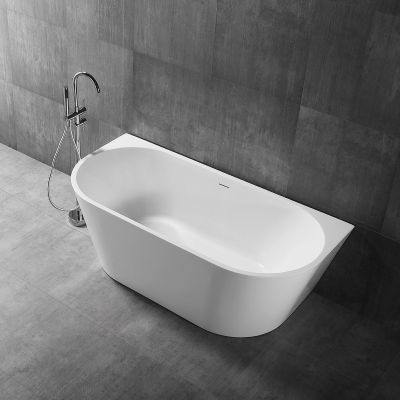 Wanna przyścienna 170x70 cm owalna biała HGR11000012 Hagser Ilsa