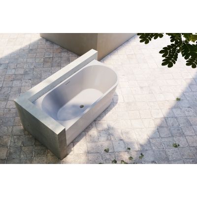 Wanna narożna 150x75 cm prostokątna biała HGR00000011 Hagser Ilsa