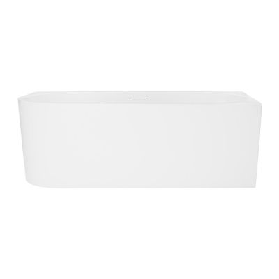 Wanna narożna 160x75 cm prostokątna biała HGR30000011 Hagser Ilsa