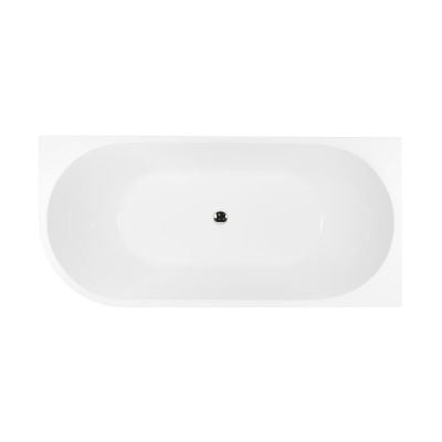 Wanna narożna 160x75 cm prostokątna biała HGR30000011 Hagser Ilsa