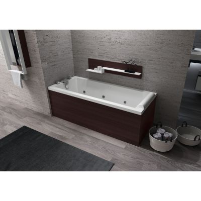Wanna z hydromasażem 160x70 cm prostokątna C2416070PCA2V Novellini Calos