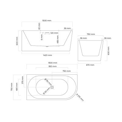 Zestaw Oltens 09002400, 11007000