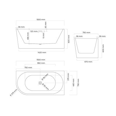 Zestaw Oltens 09002810, 11006000