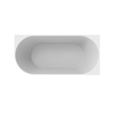 Wanna narożna 170x80 cm owalna biała 11009000 Oltens Hamnes