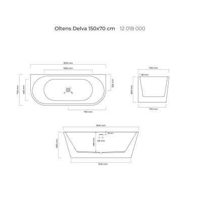 Zestaw Oltens 09002800, 12018000
