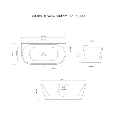 Zestaw Oltens 09002000, 12019000