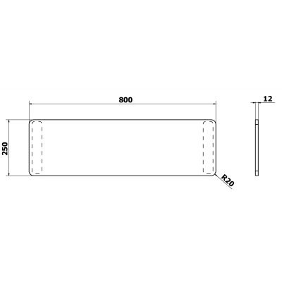 Siedzisko wannowe 73259 Polysan Universal