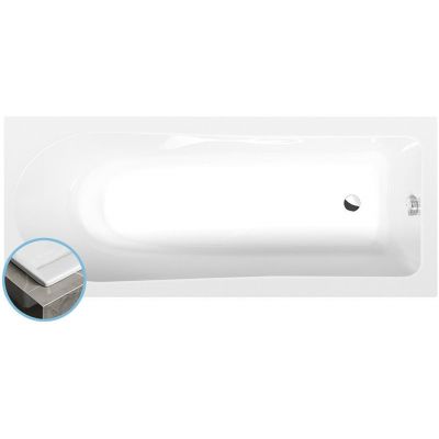 Wanna prostokątna Slim 150x70 cm 85111S Polysan Lisa