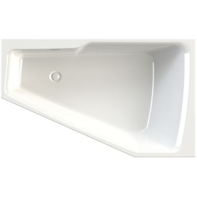 Wanna narożna 170x90 cm lewa biała B114006005 Riho Rethink Space