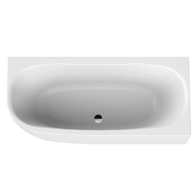 Wanna narożna 160x75 cm prawa biała 632370105001000Np Sanplast Luxo