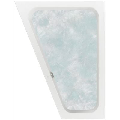 Wanna z hydromasażem 175x135 cm asymetryczna biała UHE175LFSLA1V01 Villeroy & Boch Loop & Friends