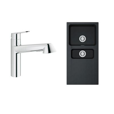 Zestaw Grohe 32257002 + Franke 1140286461