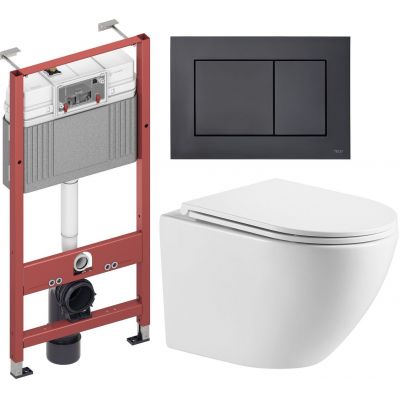 Zestaw Tece 9240407 + Omnires OTTAWAMWBP + Tece 9400407