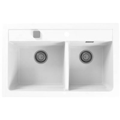 Zlewozmywak granitowy 79x50 cm 1131997 Alveus Atrox