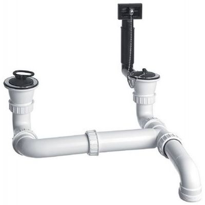 Armatura przelewowo-odpływowa 137034 Blanco