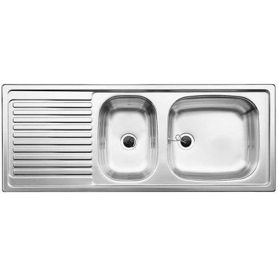 Zlewozmywak stalowy 110x43.5 cm 500847 Blanco Top