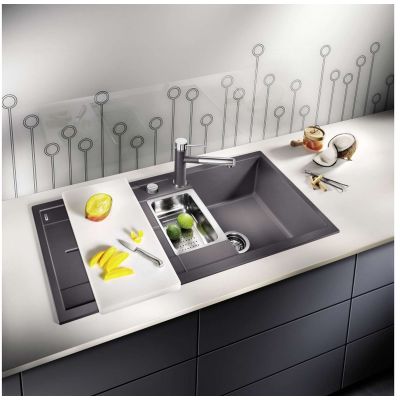 Zlewozmywak granitowy 100x50 cm 518878 Blanco Metra 6 S