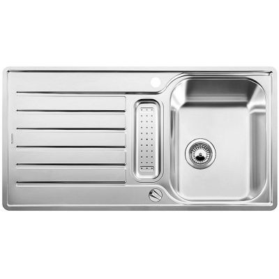 Zlewozmywak stalowy 94x49 cm 517281 Blanco Lantos 5 S-IF