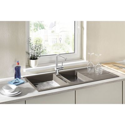 Zlewozmywak granitowy 116x50 cm 518884 Blanco Metra 8 S